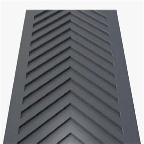 Bandas transportadoras Ep Chevron V para manejo de materiales a granel